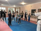 Районная открытая тренировка по киокусинкай каратэ для детей с ограниченными возможностями здоровья