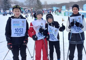 В селе Калиновка Спасского района прошел ежегодный спортивный праздник «Лыжня России»