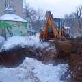 Авария на теплотрассе в селе Новосысоевка ликвидирована