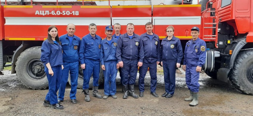 Поздравление главы района Николая Вязовика с Днем пожарной охраны России