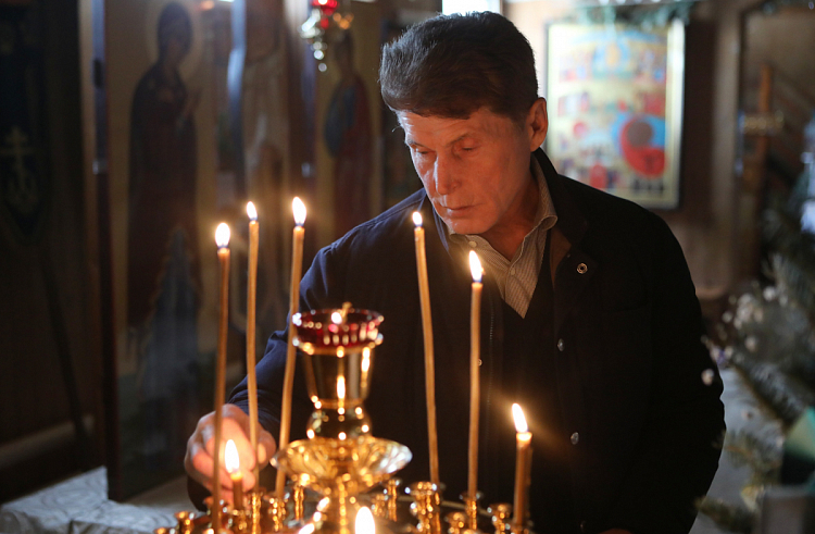 Поздравление Губернатора Приморского края Олега Кожемяко с Рождеством Христовым
