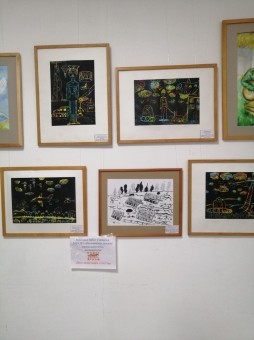 Открыта выставка работ учащихся художественного отделения МБУДО «ЯДШИ «День защитника Отечества» 4