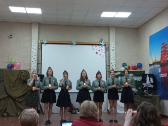 ​Праздничный концерт, посвященный 77-ой годовщине Дня Победы в ВОВ прошел в школах района