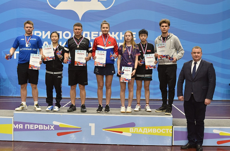 Итоги международного турнира по настольному теннису подвели в Приморье