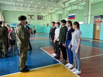 Спортивные игры среди юнармейских отрядов Яковлевского округа 4