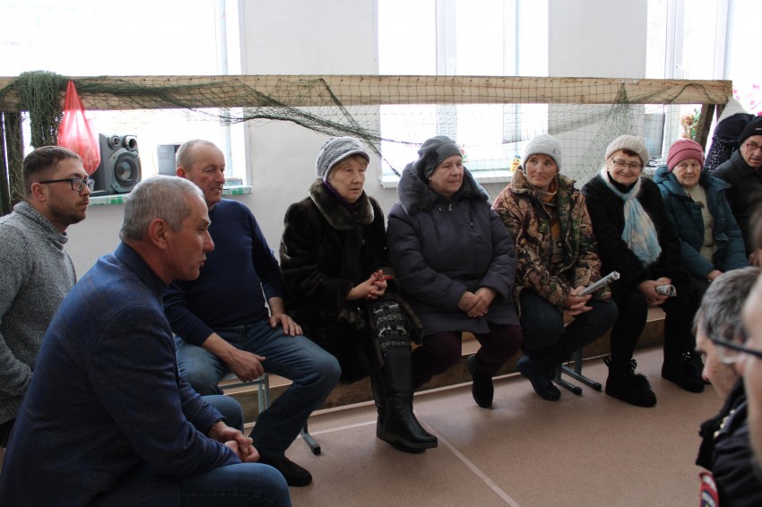 Встречи с  жителями сел Краснояровка, Загорное и Яблоновка