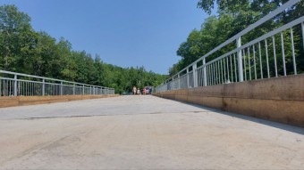 Реконструкция моста через Загорку в Яковлевском округе завершена раньше срока 0