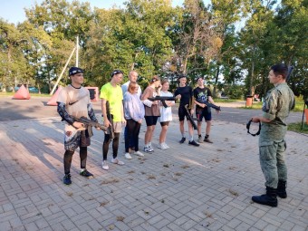 Молодежь Яковлевского округа приняла участие в военно-тактическом турнире с лазерным оборудованием