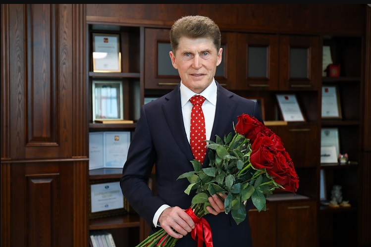 Поздравление Губернатора Приморского края Олега Кожемяко с Международным женским днем
