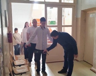 Девятиклассники приняли участие в тренировочном мероприятии в форме ОГЭ.