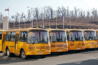 ​47 новых автобусов пополнили школьный автопарк Приморья